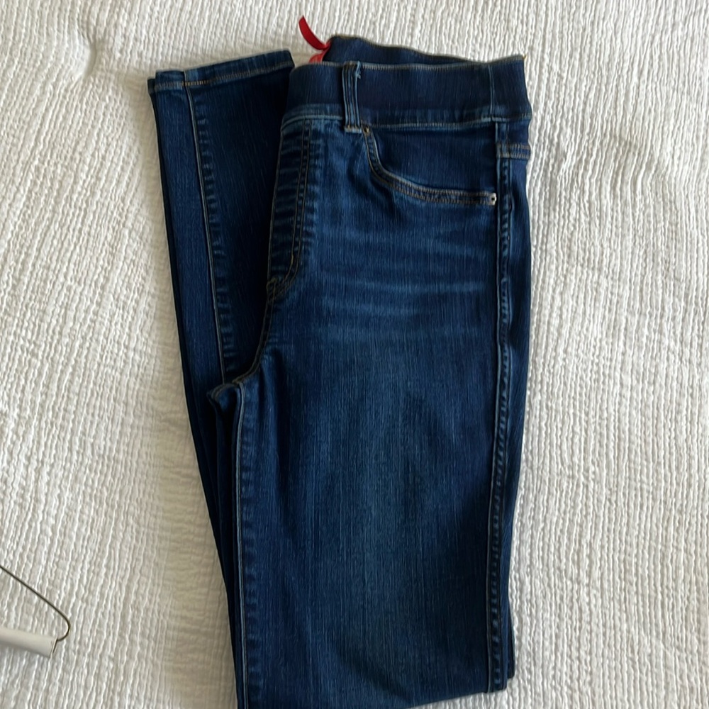 SPANX Denim Jeans Sz Small (2-4) Tall- Excellent condition!